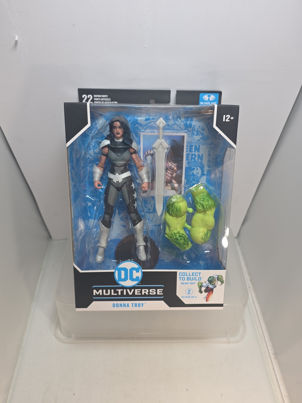 McFarlane DC Multiverse Donna Troy Titans 7” Figure Beast Boy BAF New (Y1)